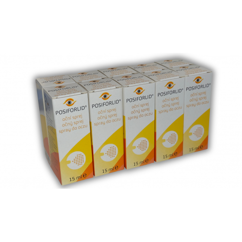 POSIFORLID Oční sprej 10 x 15 ml